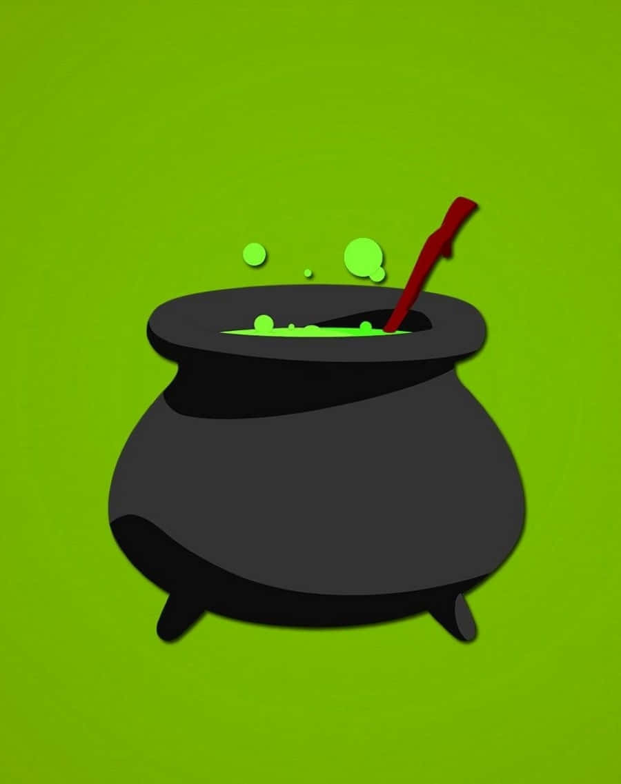 Enchanting Magical Cauldron Wallpaper