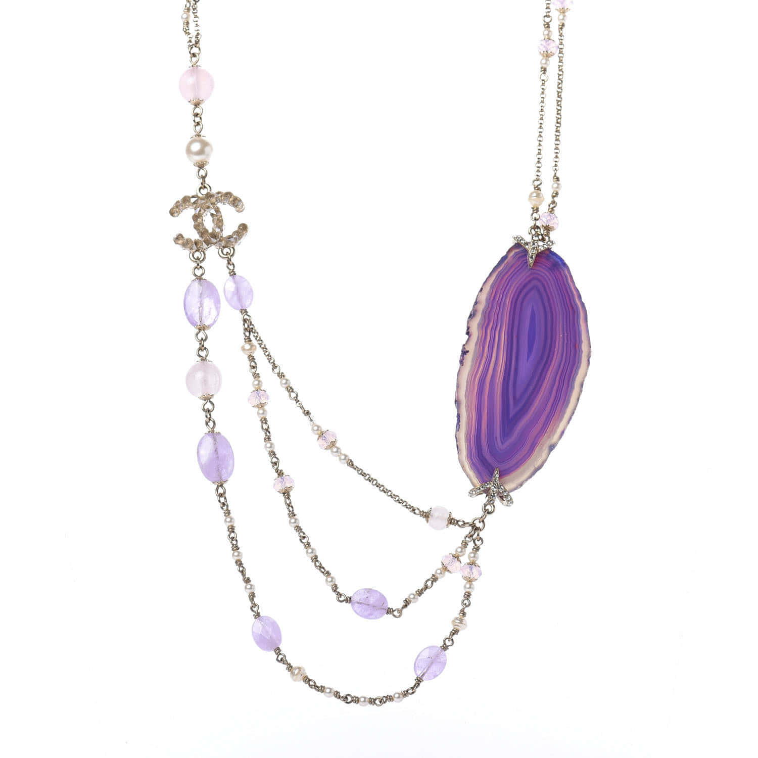 Enchanting Purple Jewelry Adds A Sense Of Elegance To Any Outfit Wallpaper