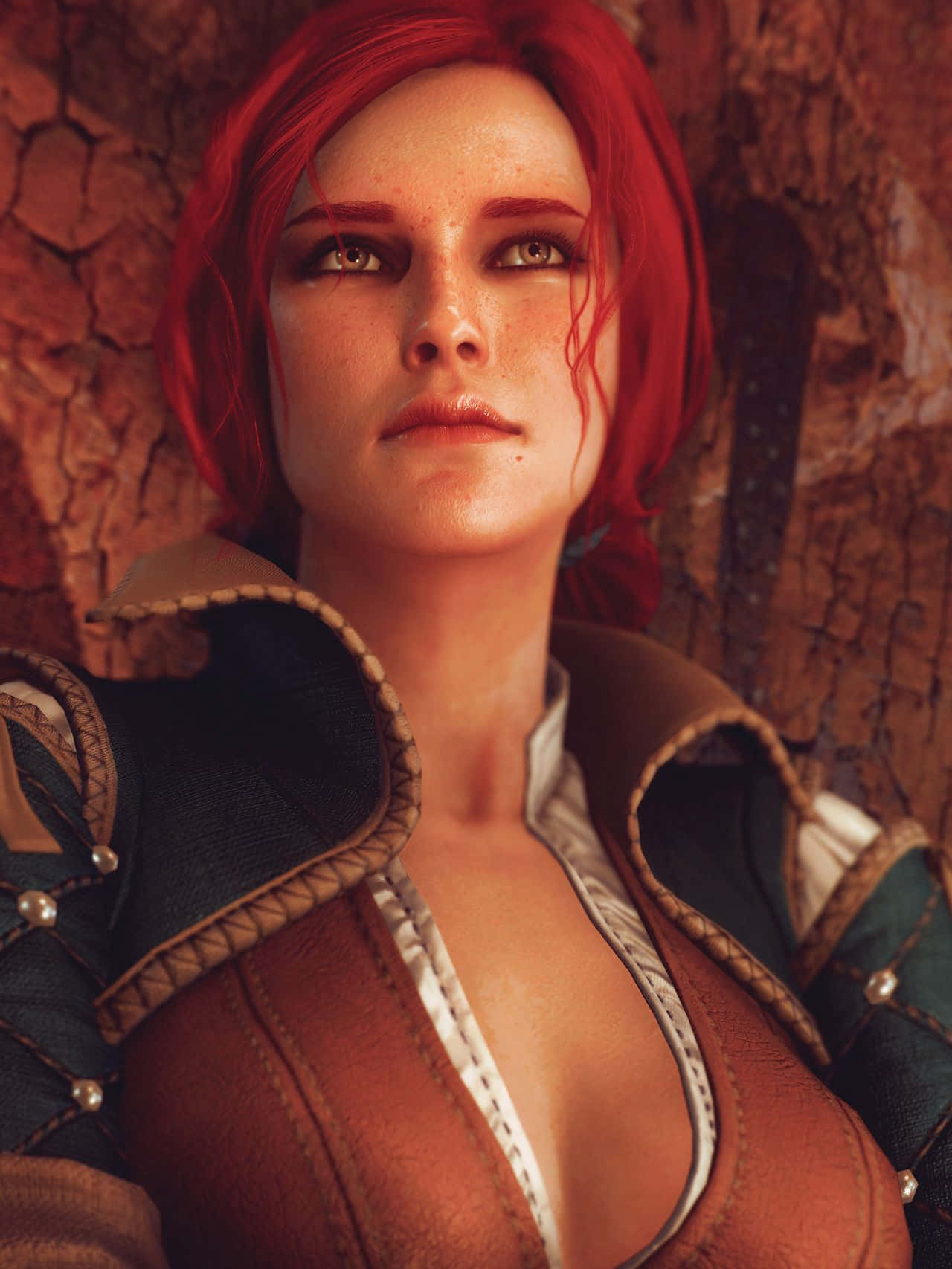 Enchanting Triss Merigold, Magic In Motion Wallpaper