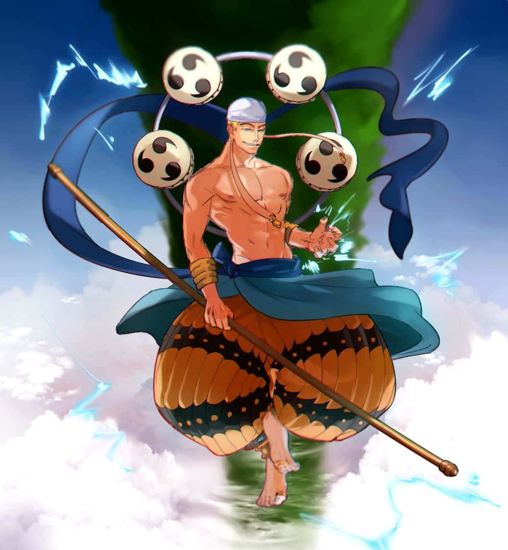 Enel, The Electrifying God Of Skypiea From One Piece Wallpaper