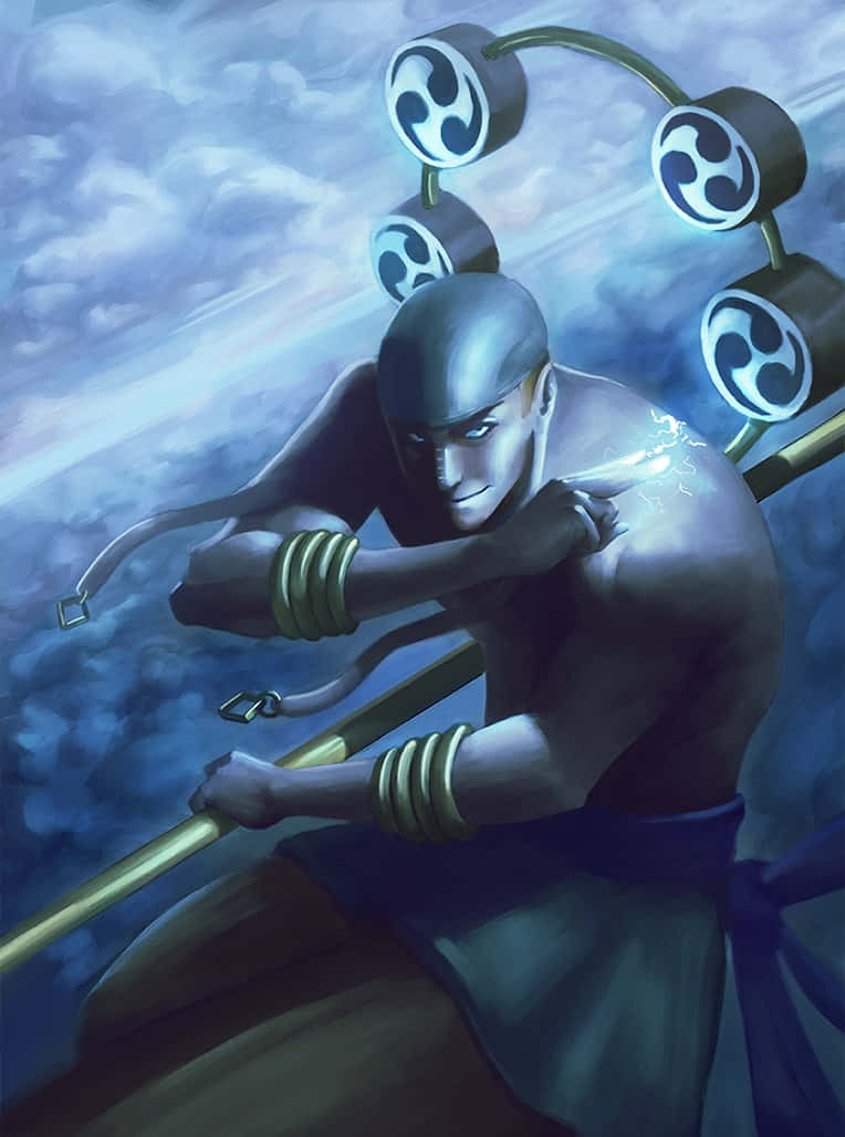 Enel, The God Of Thunder, Gazing At The Skies In One Piece Wallpaper