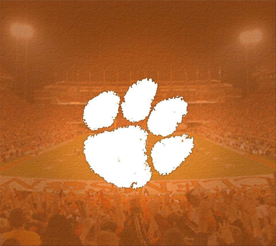 Energetic Clemson Tigers Ready For Action Wallpaper