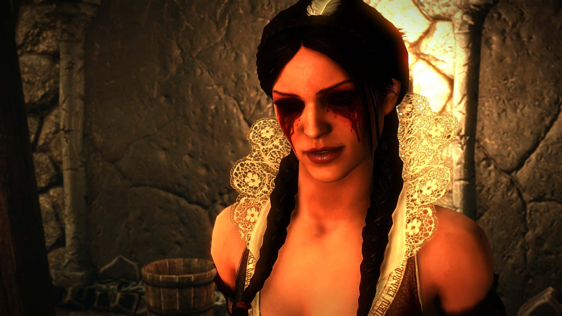 Enigmatic Sorceress: Philippa Eilhart Wallpaper