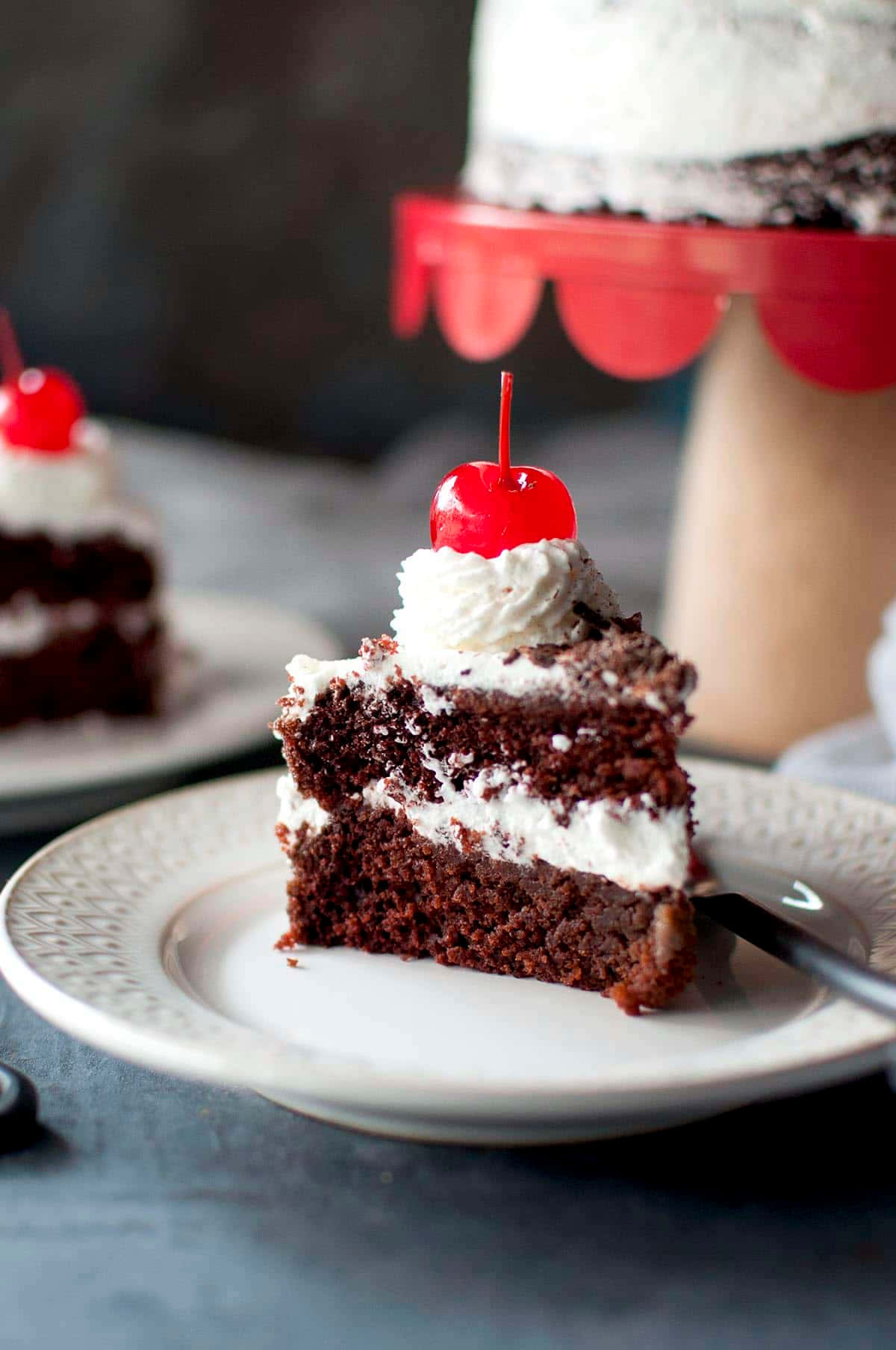 Enjoy A Decadent Black Forest Cake! Wallpaper