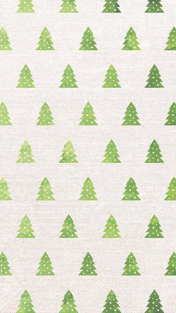 Enjoy A Festive Christmas In Pastel Hues Wallpaper