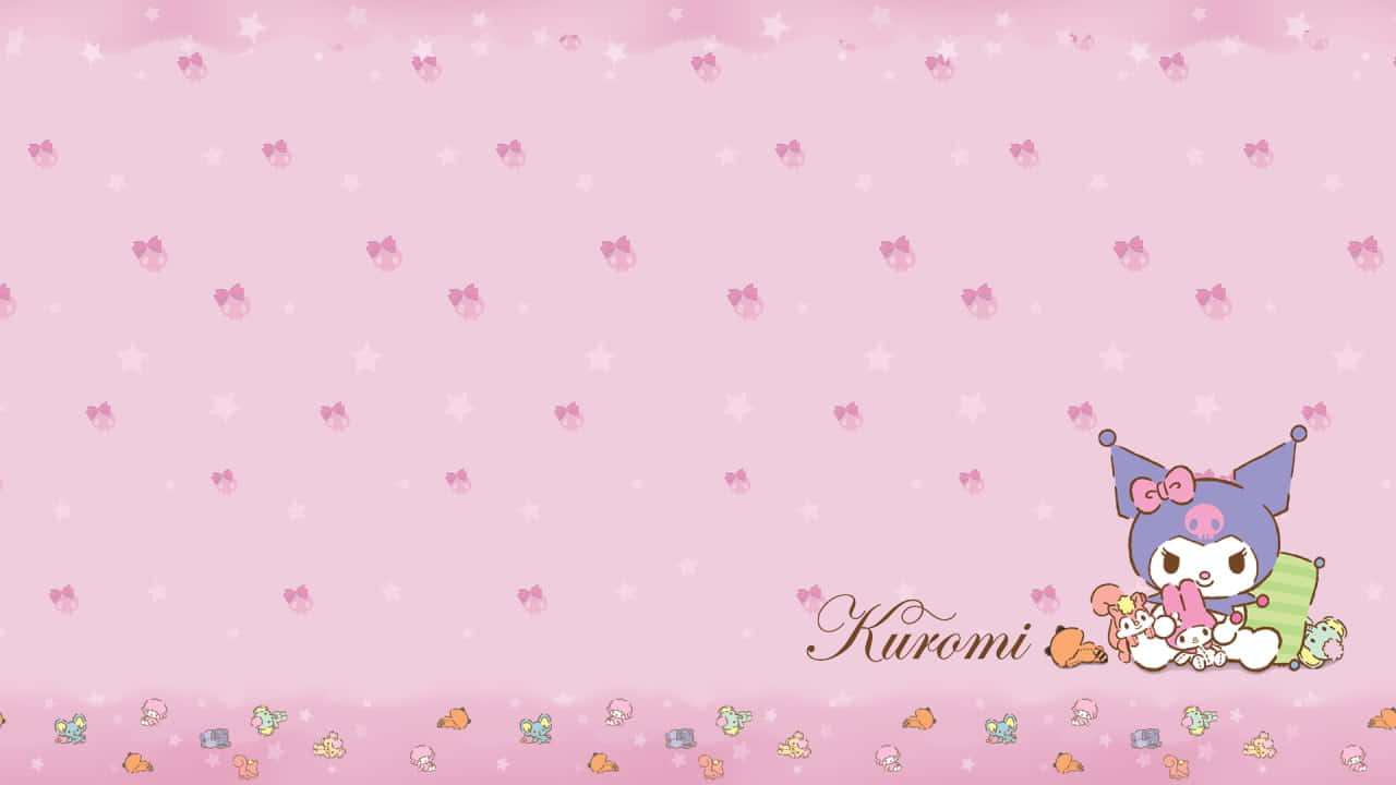 Enjoy A Kawaii Kuromi Aesthetic Wallpaper