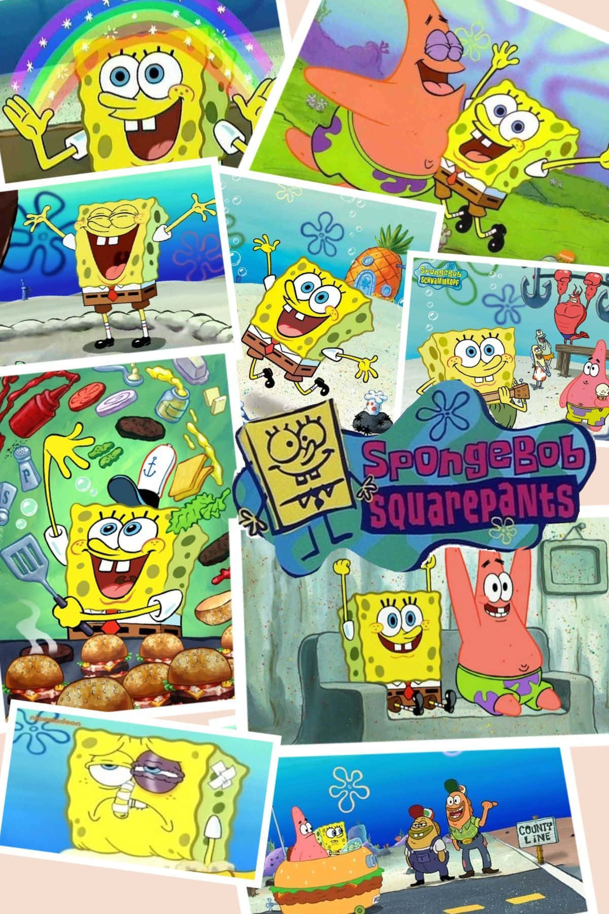 Enjoy A Laid-back Day In Bikini Bottom With This Spongebob Aesthetic Desktop! Wallpaper