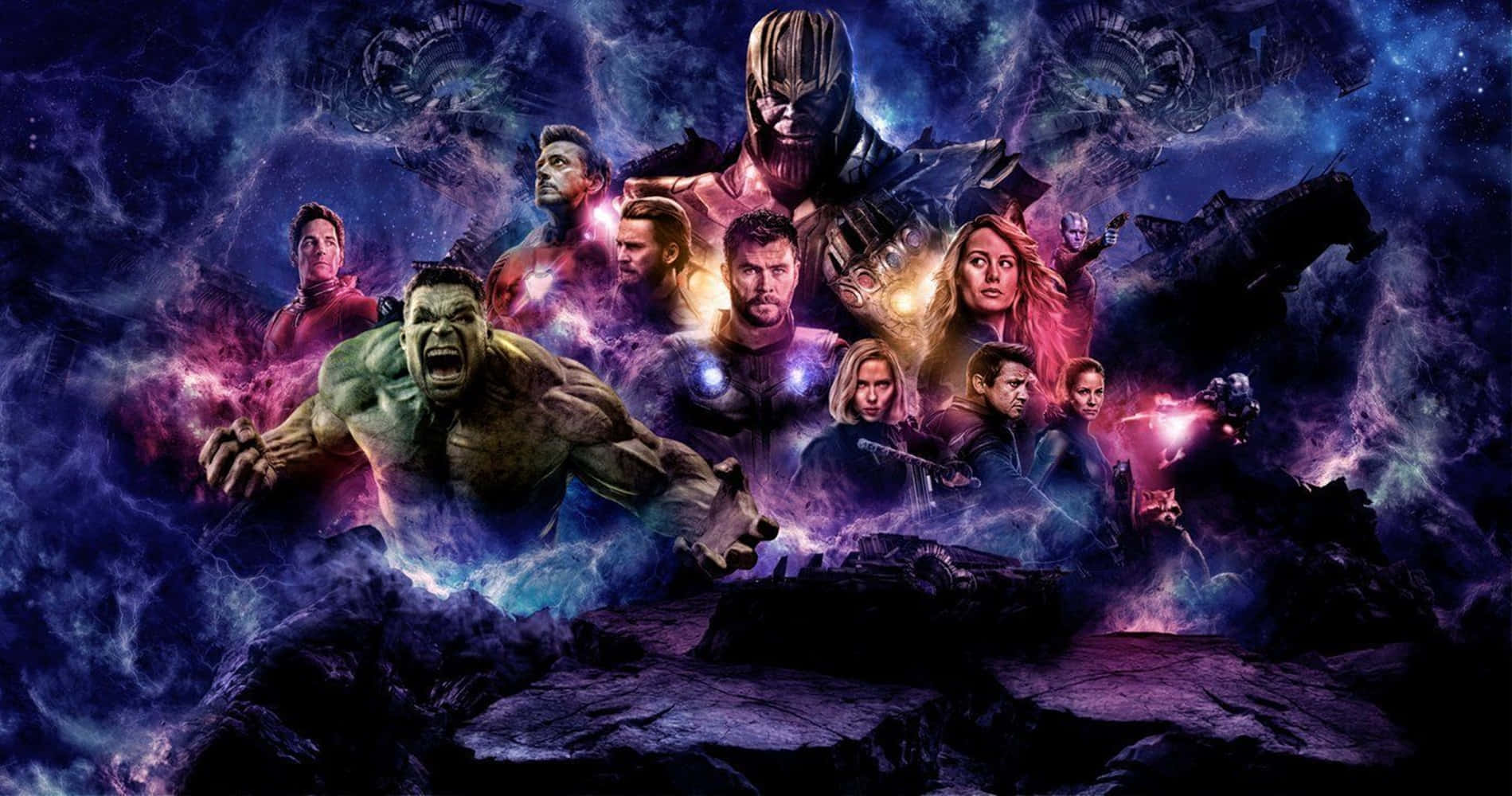 Enjoy A Marvelisitc Computing Experience With Avengers Laptop! Wallpaper