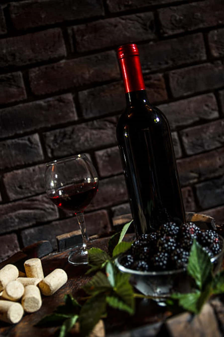 Enjoy Blackberry Wine With Family And Friends Wallpaper