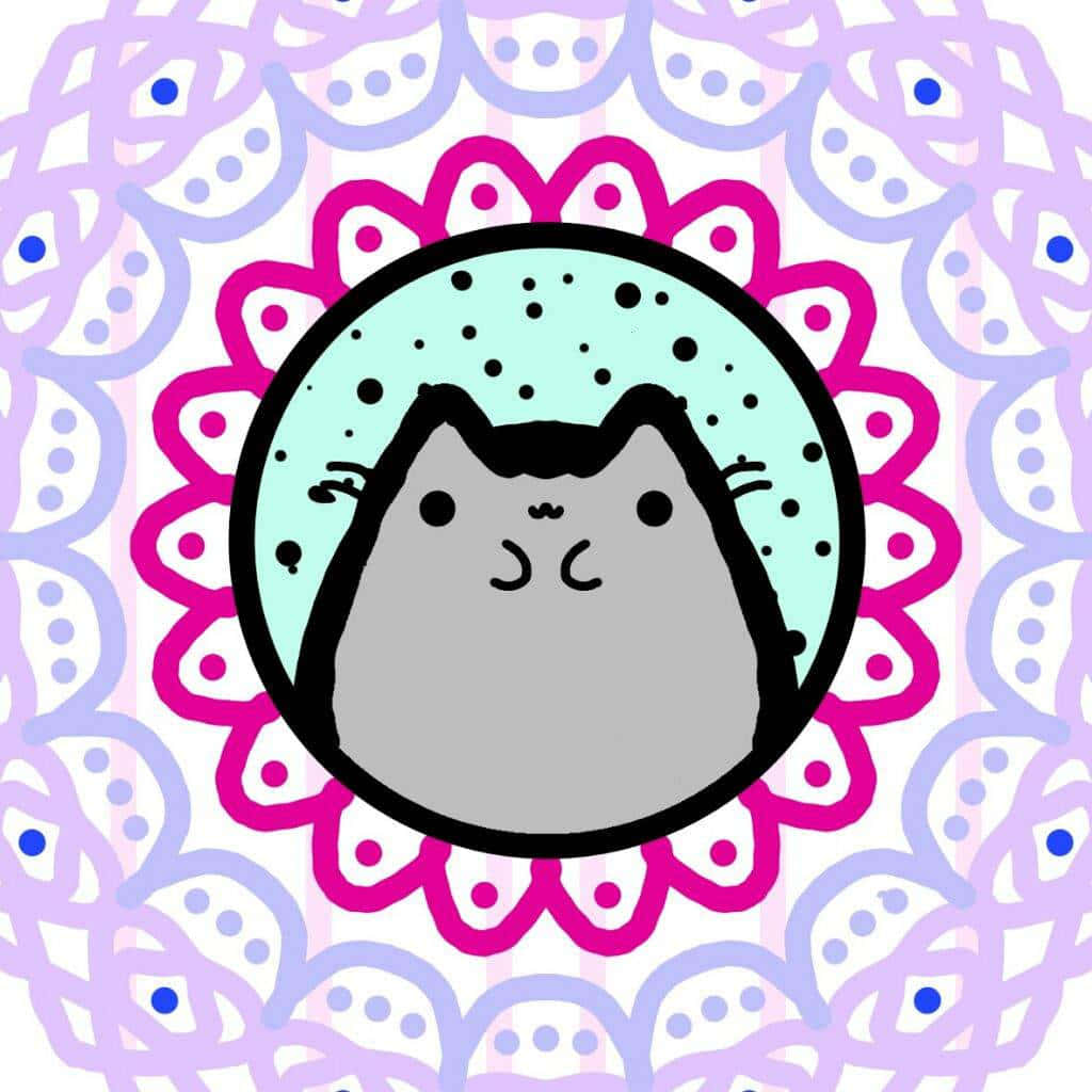 Enjoy Gaming On Pusheen Pc! Wallpaper