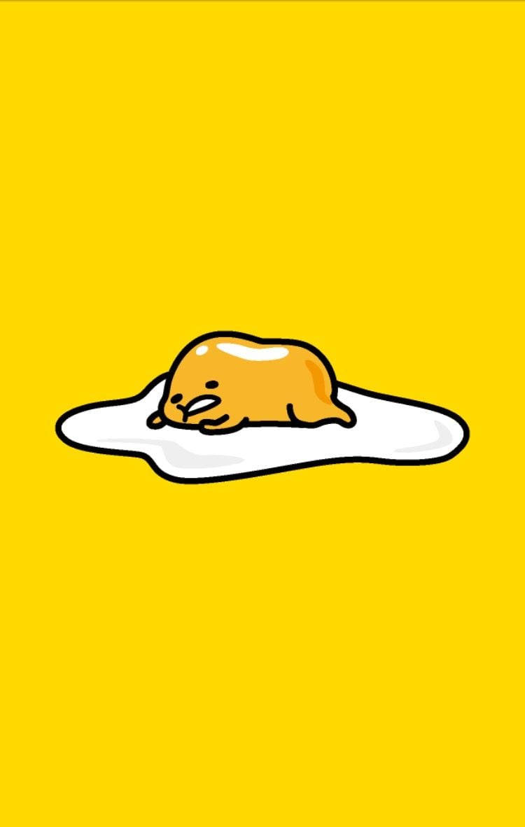 Enjoy Gudetama's Aesthetic And Take Life Easily Wallpaper