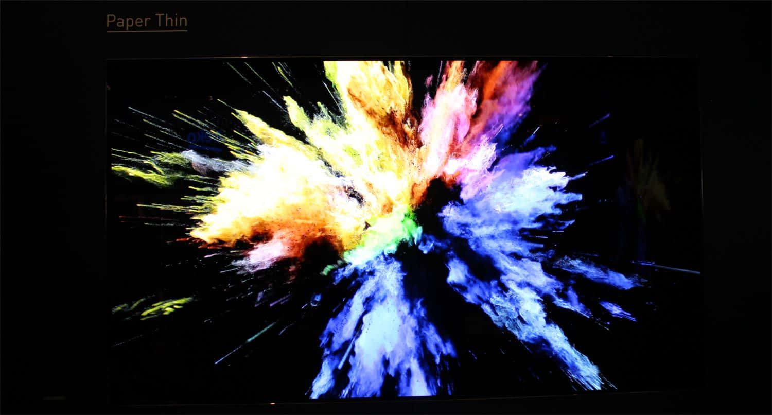 Enjoy Incredible Visual Quality With An Oled Monitor Wallpaper