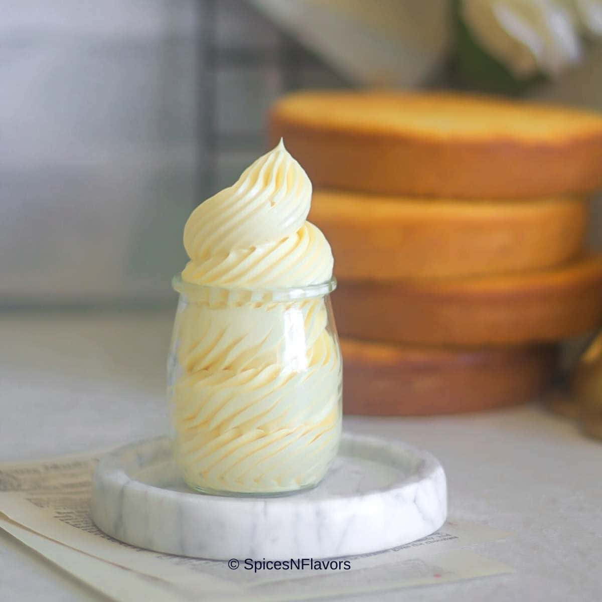 Enjoy Spoonfuls Of Delicious Buttercream! Wallpaper