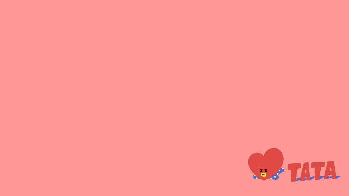 Enjoy The Bts Pink Aesthetic Desktop! Wallpaper