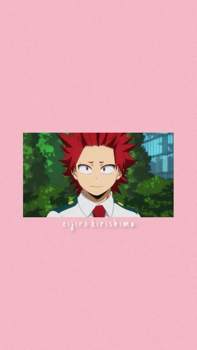 Enjoy The Charm And Quirkiness Of Cute Kirishima! Wallpaper