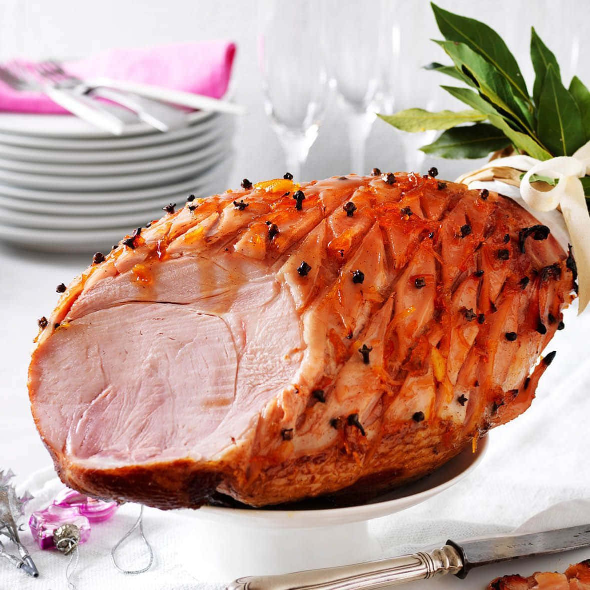 Enjoy The Delectable Flavor Of Black Forest Ham Wallpaper