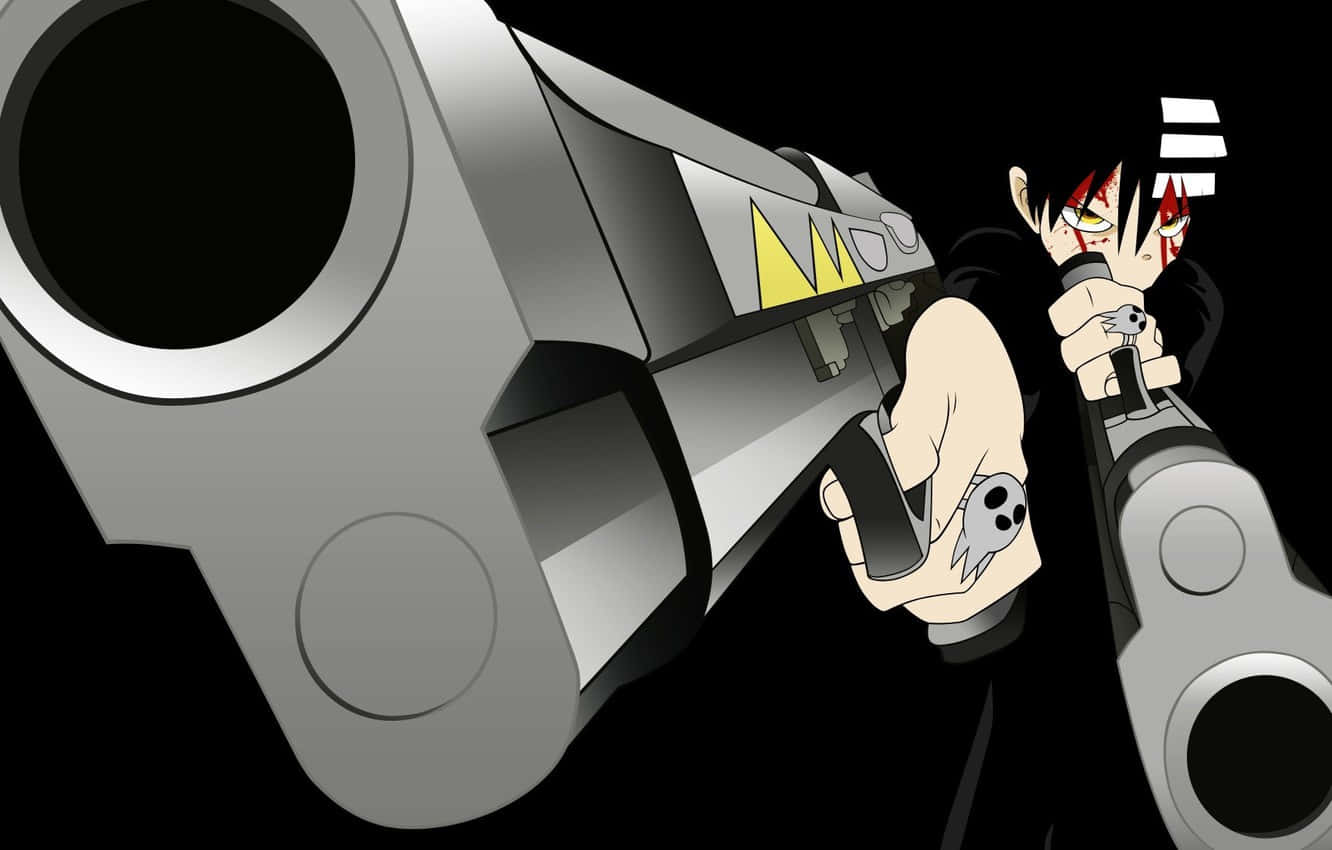 Enjoy The Differently Crazy World Of Soul Eater Manga Wallpaper