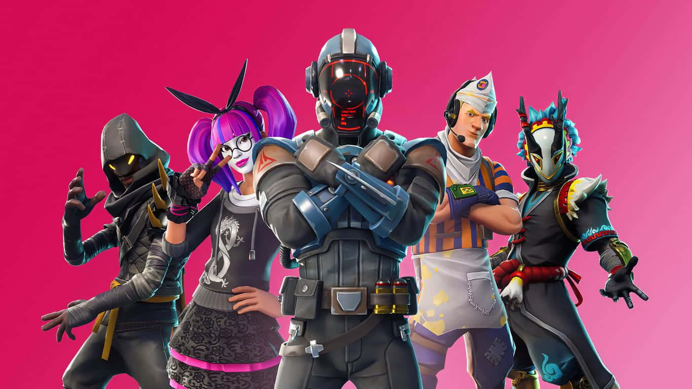 Enjoy The Epic Battle Royale Game - Fortnite Wallpaper