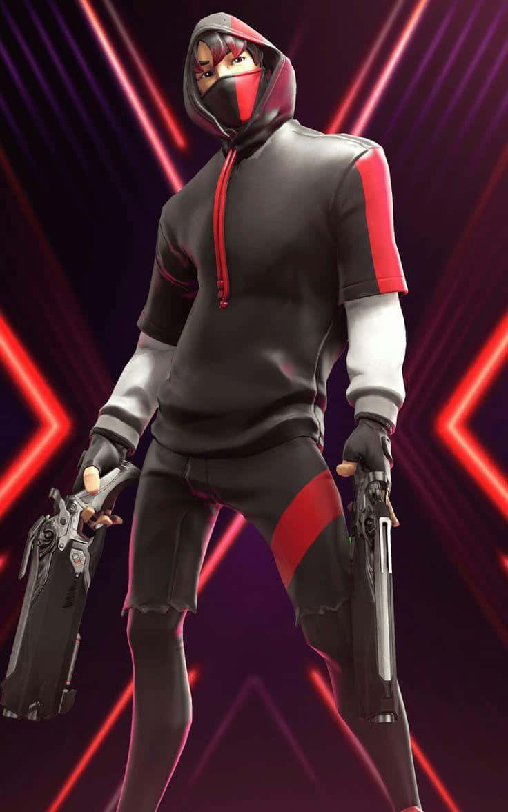 Enjoy The Iconic Style Of Fortnite's Ikonik Skin Wallpaper