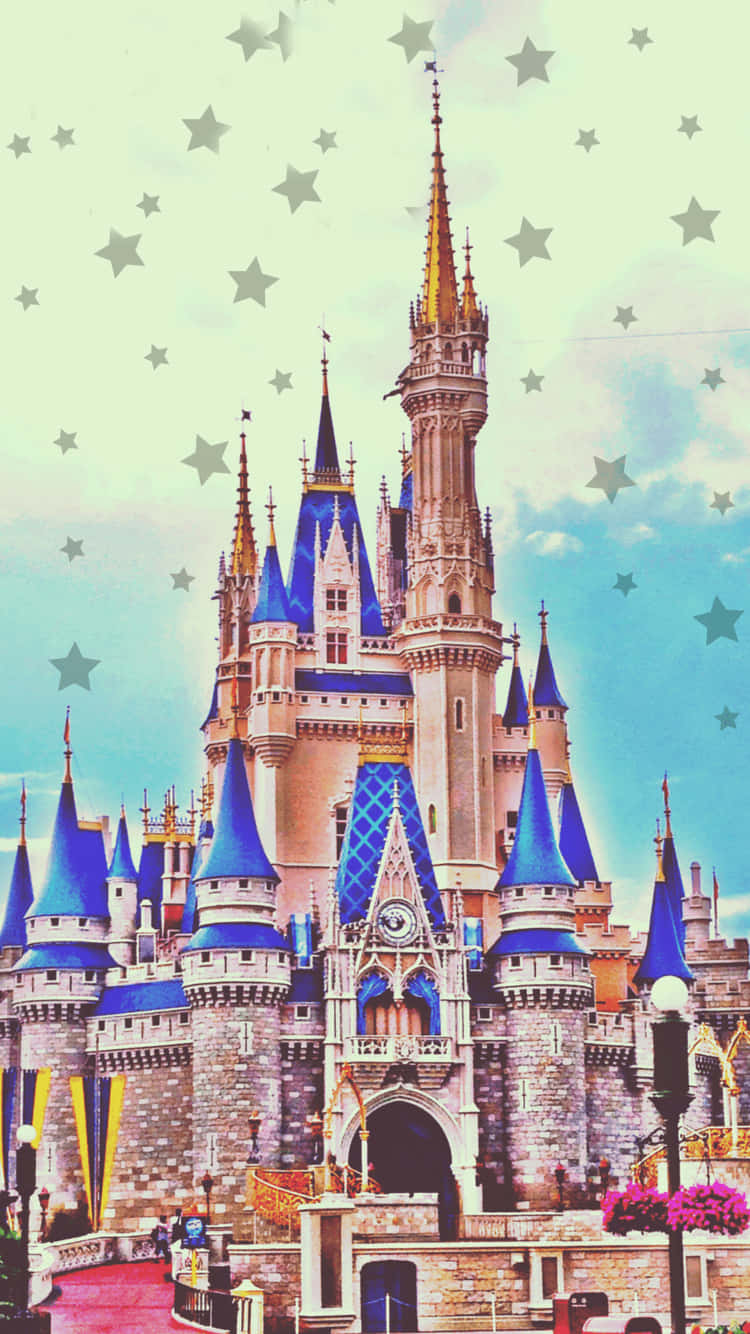 Enjoy The Magical Wonders Of Disney World Anywhere With An Iphone Wallpaper