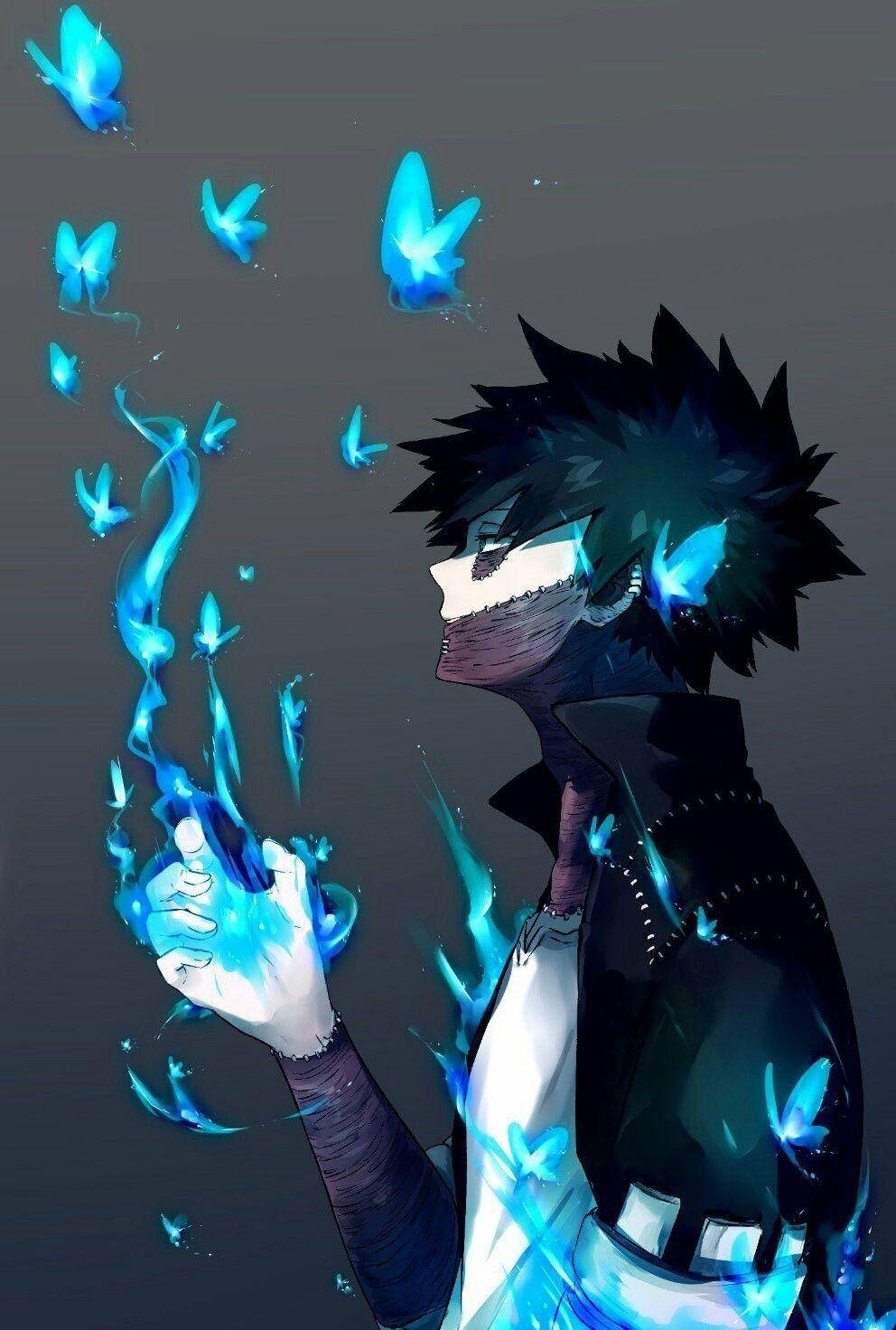 Enjoy The Serene Beauty Of Dabi Aesthetic Wallpaper