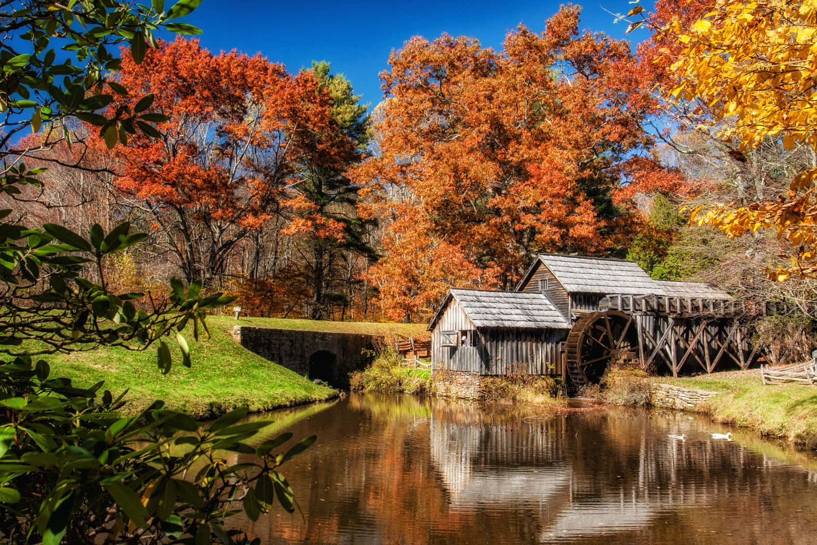 Enjoy The Stunning Beauty Of Blue Ridge Parkway Wallpaper