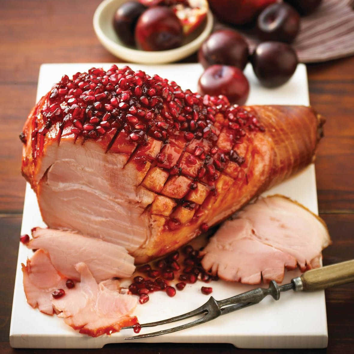 Enjoy The Sweet And Savory Flavor Of Black Forest Ham Wallpaper