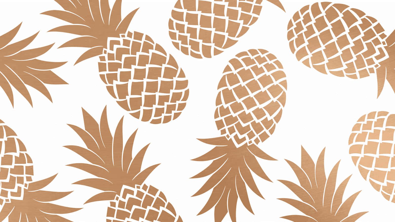 Enjoy The Sweet Taste Of Life With A Delicious Pineapple. Wallpaper