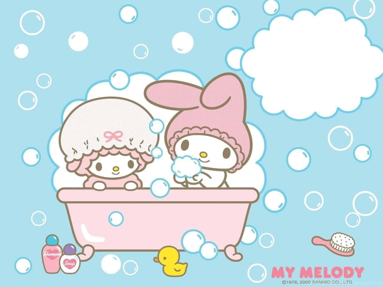 Enjoy The Sweetest Desktop Ever With My Melody Wallpaper