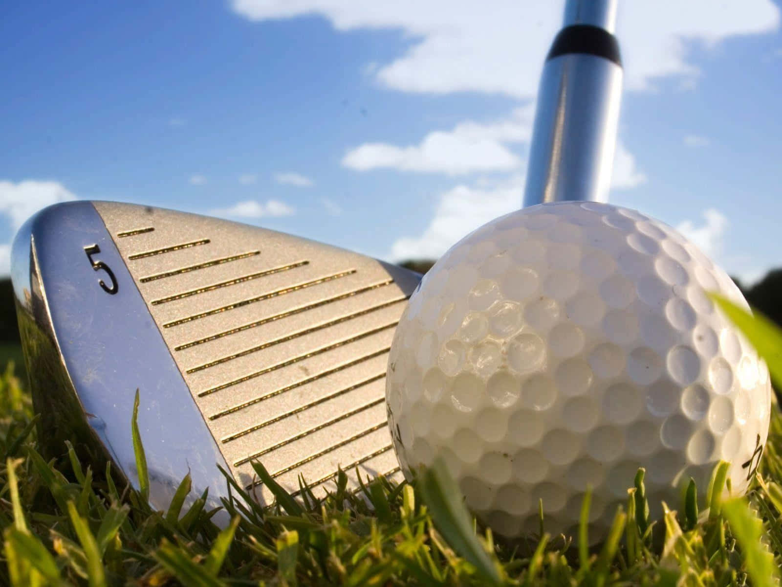 Enjoy The Thrill Of Golf On Your Desktop Wallpaper