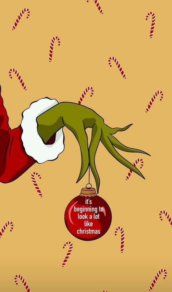 Enjoy Your Grinch Christmas With An Iphone Wallpaper