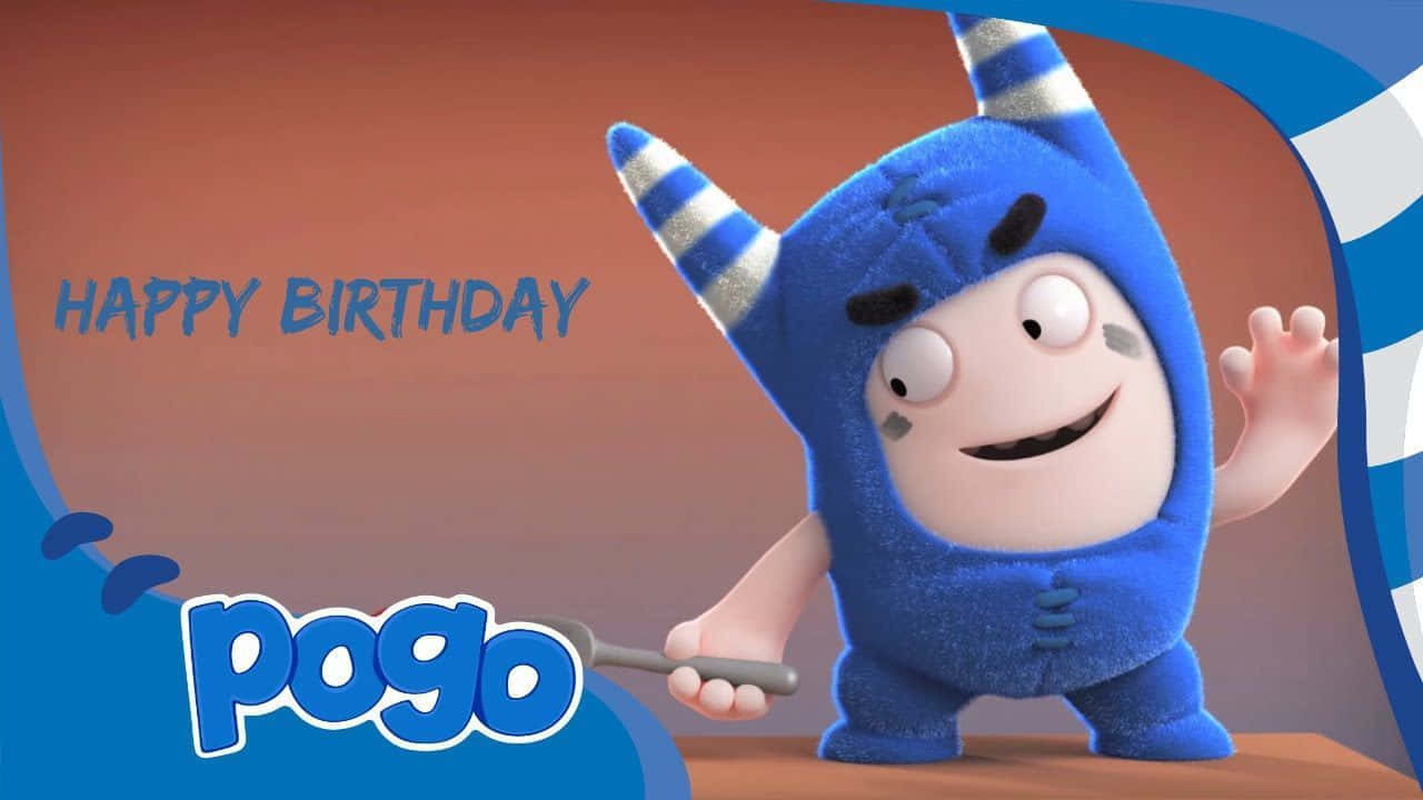 Enjoying A Fun Day In The Sun With The Oddbods! Wallpaper