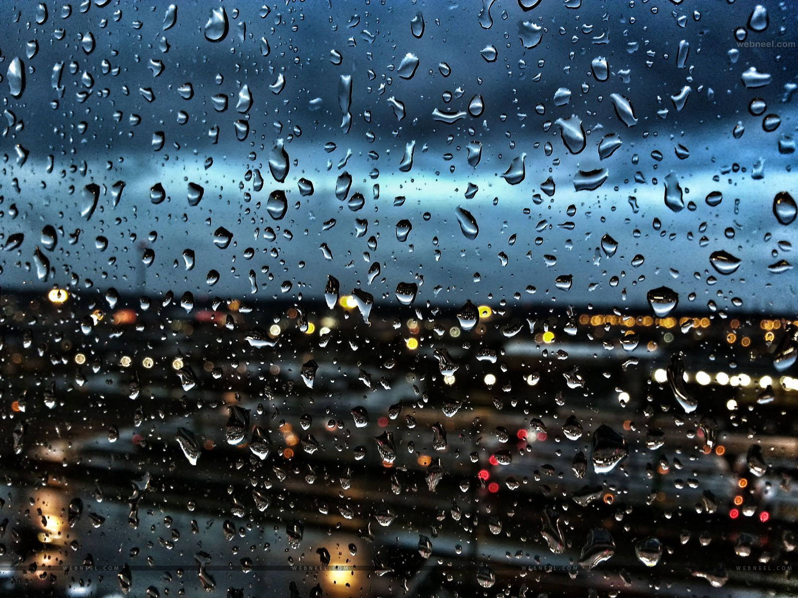 Enjoying A Peaceful Rainstorm. Wallpaper