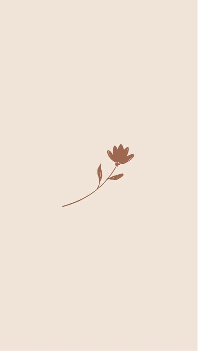 Enjoying The Beauty Of Minimalist Autumn Wallpaper