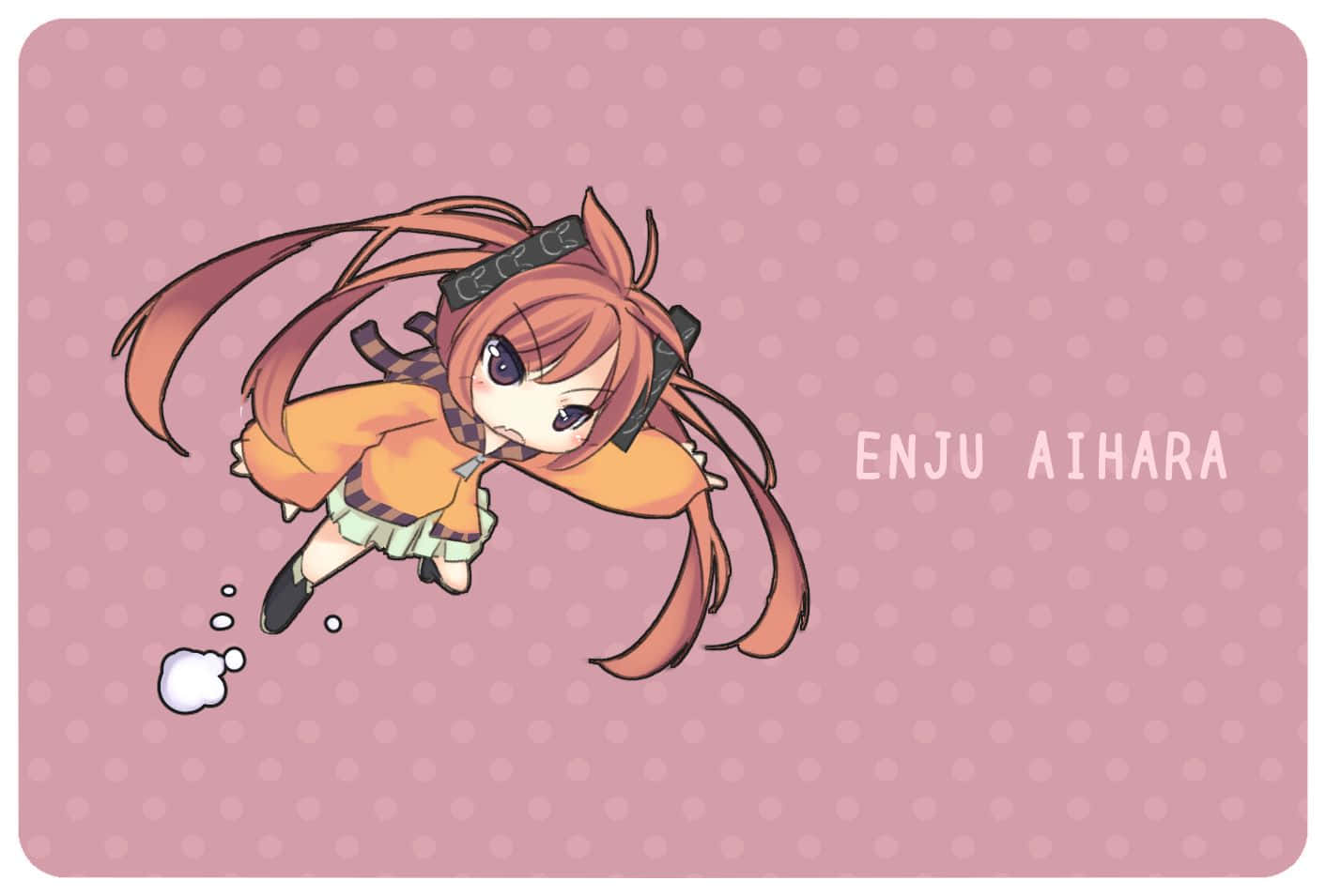 Enju Aihara Chibi Art Wallpaper