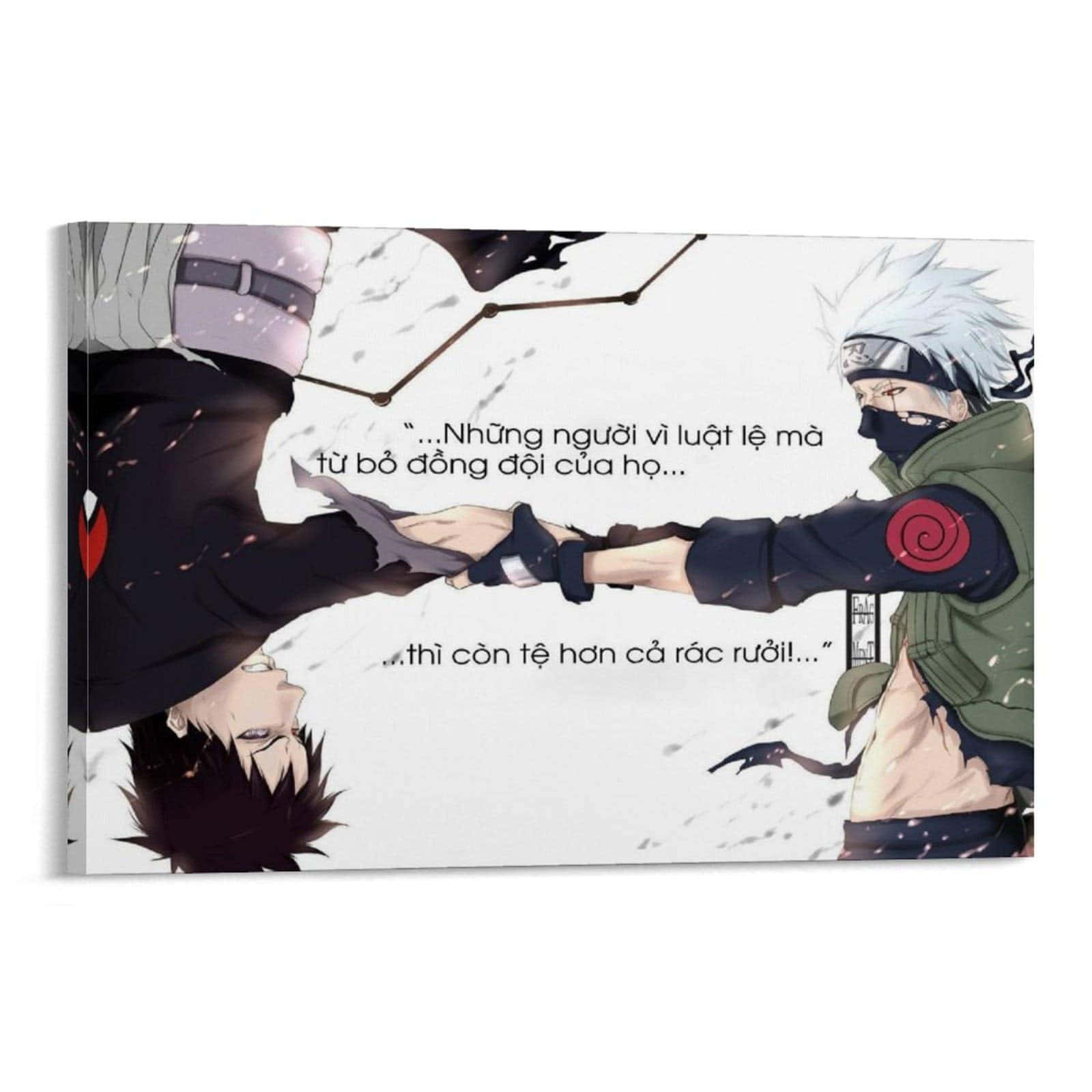 Enlightening Kakashi Hatake Quote Wallpaper Wallpaper