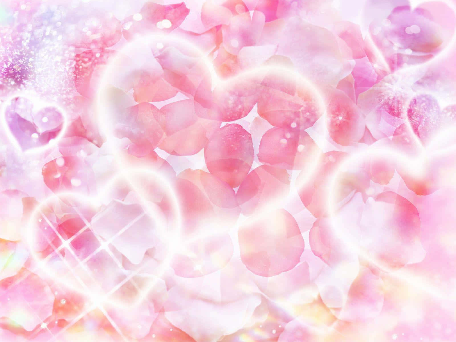 Enraptured By Pink Love Wallpaper