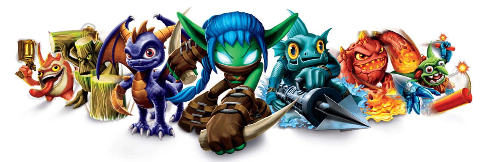 Enter A Magical World With Skylanders Wallpaper