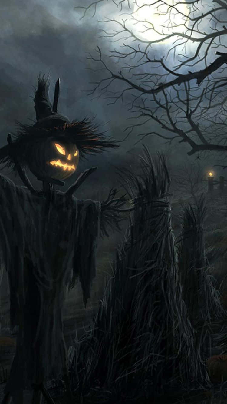 Enter A Spooky Adventure With This Iphone Wallpaper