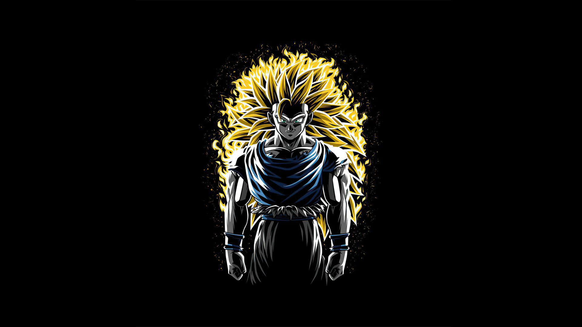 Enter The Incredible Saiyan, Ssj3 Wallpaper