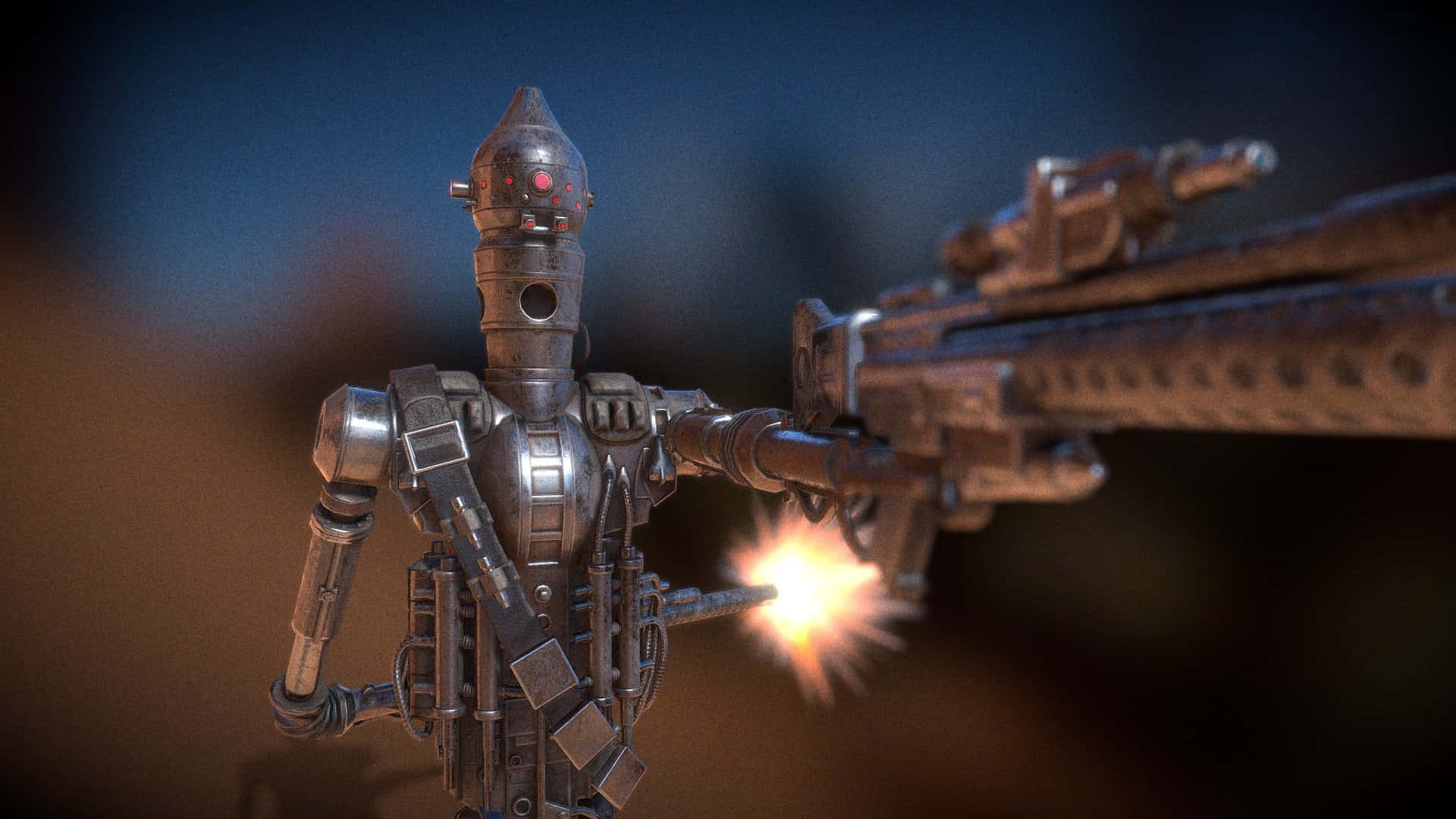 Enter The World Of Ig-88, The Advanced Droid Assassin Wallpaper