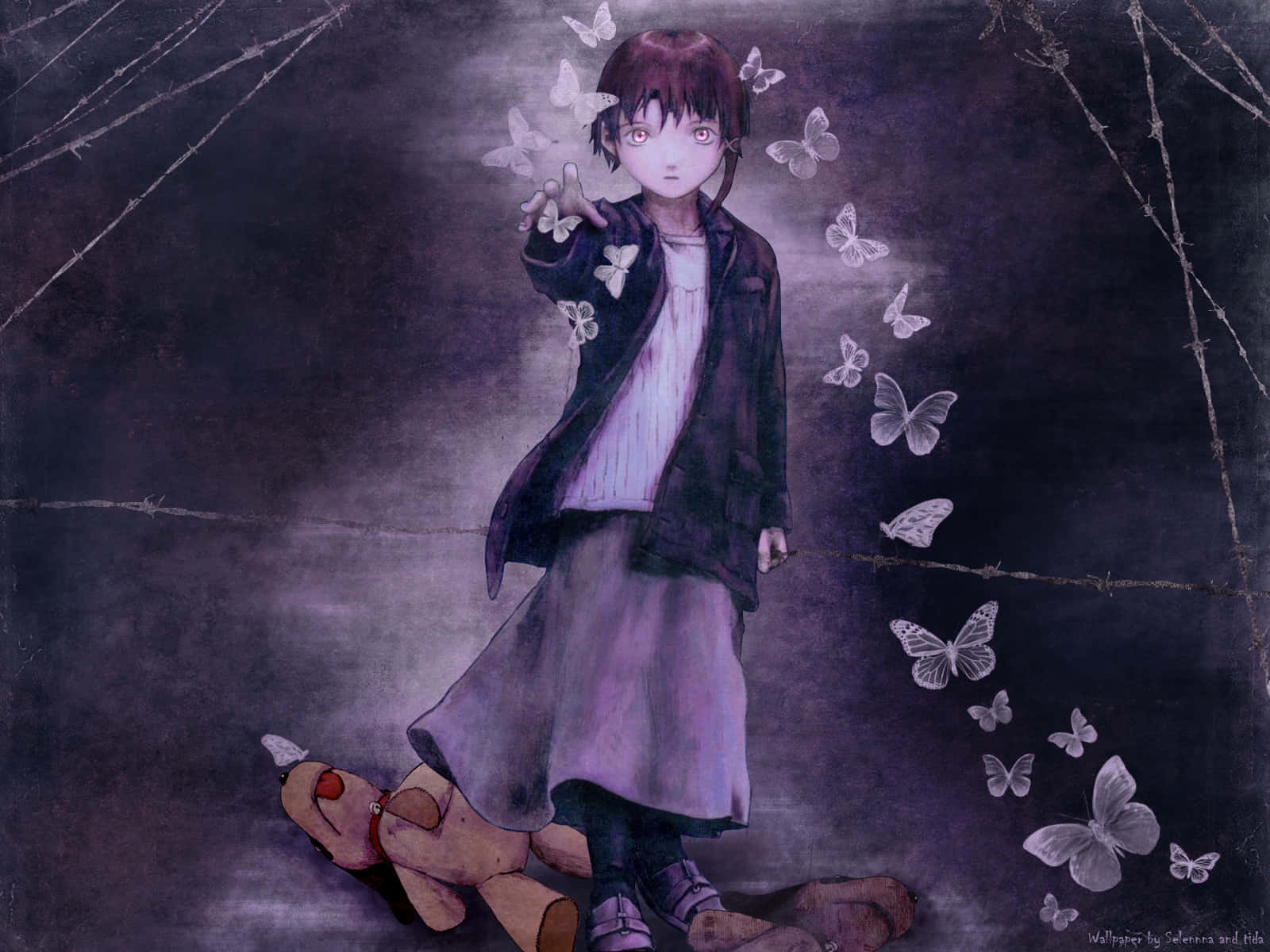 Enter The World Of Lain Wallpaper