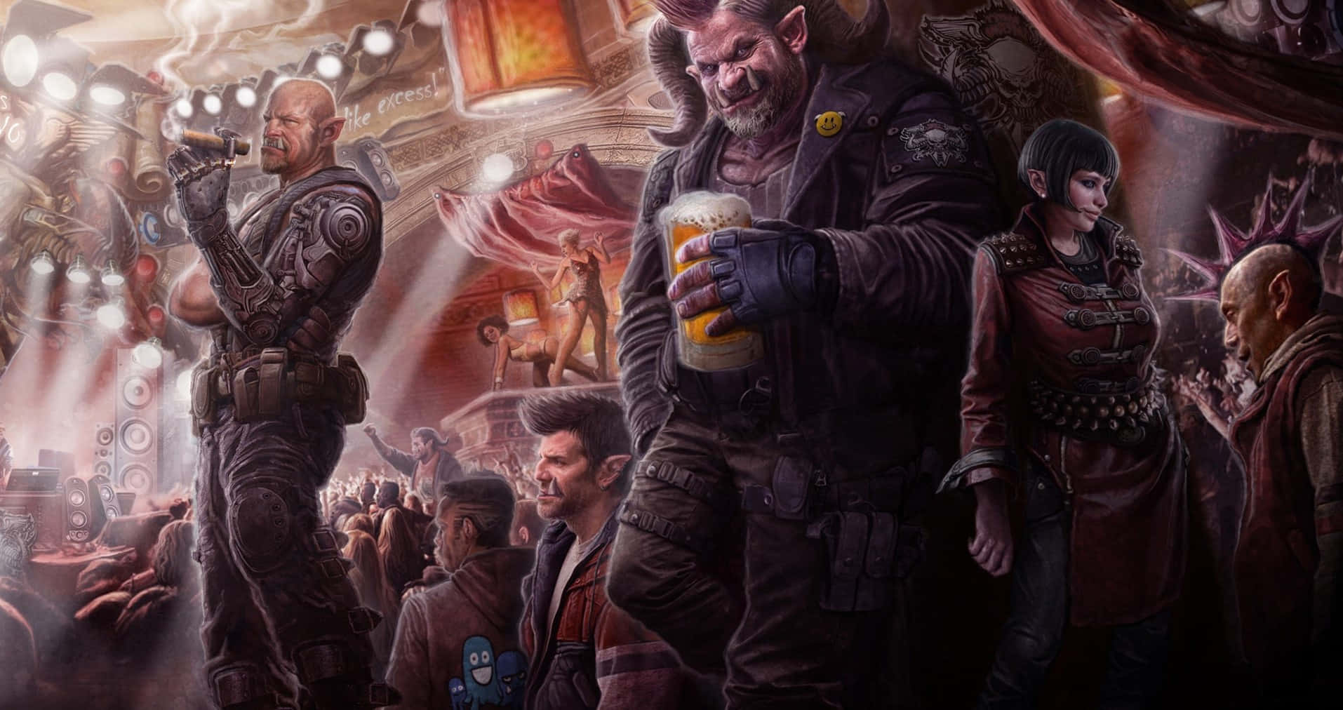 Enter The World Of Shadowrun Wallpaper