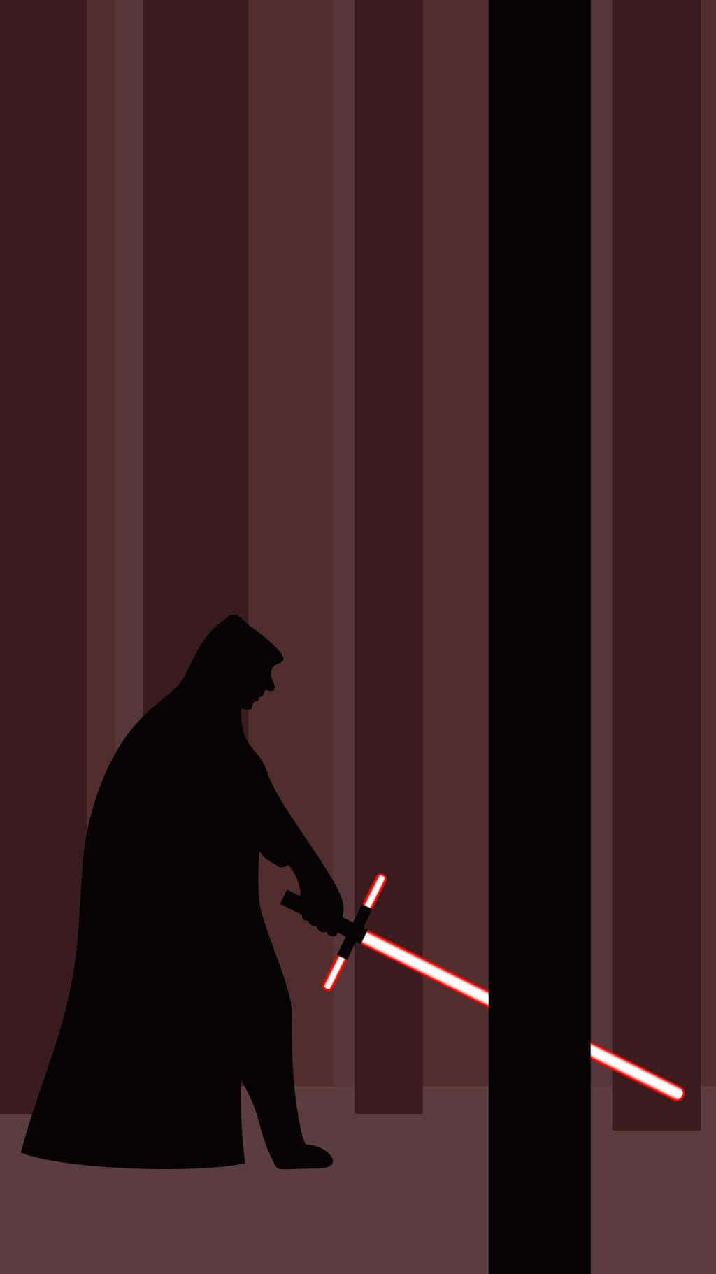 Enter The World Of The Star Wars Universe With Kylo Ren's Iphone Wallpaper