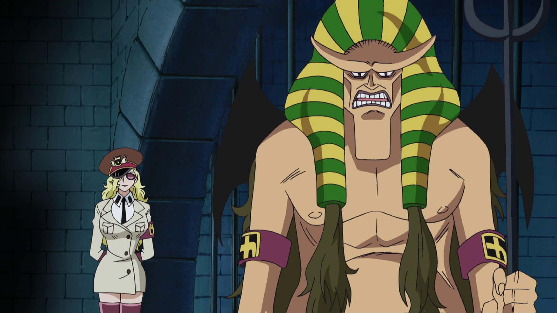 Entering Impel Down, The Legendary Marine Fortress Wallpaper