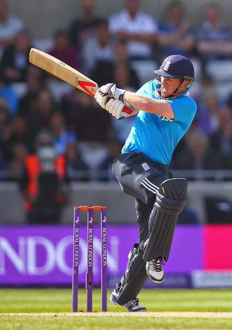 Eoin Morgan Knee Raised Wallpaper