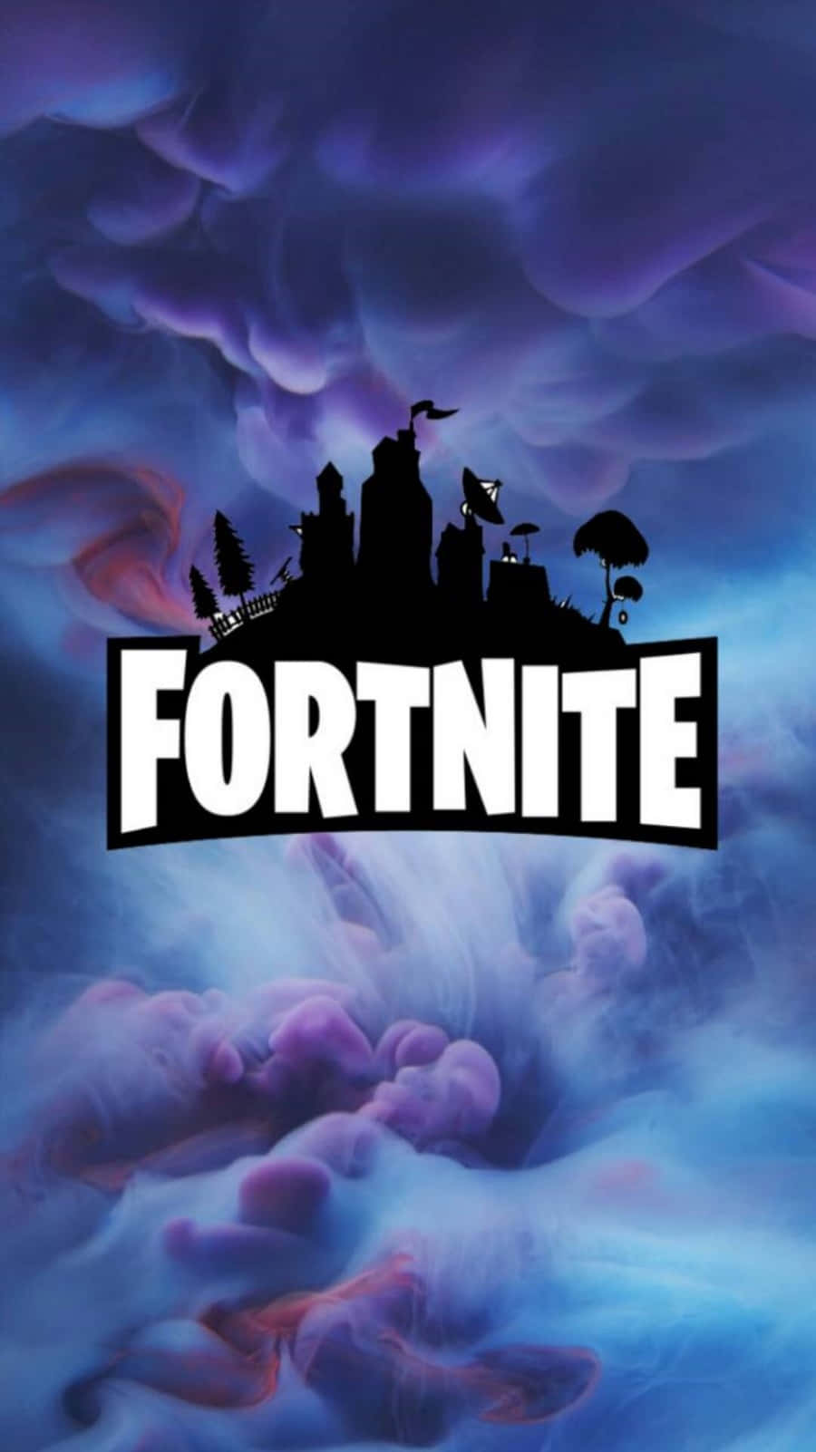 Epic Battle In Fortnite Logo Wallpaper