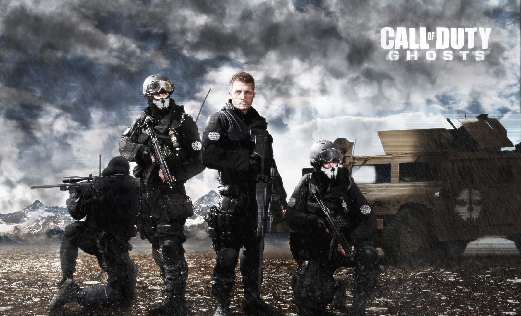 Epic Call Of Duty Battle Scene Wallpaper