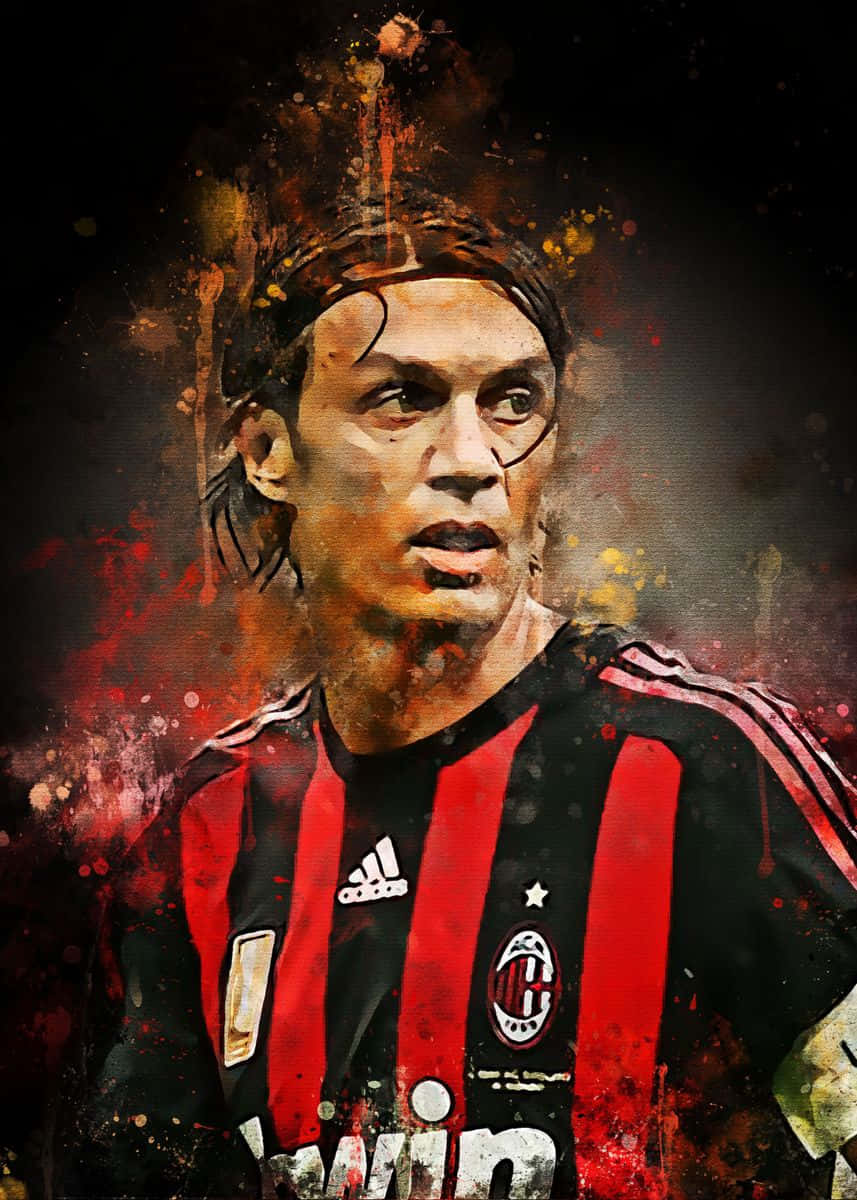 Epic Portrait Edit For Paolo Maldini Wallpaper