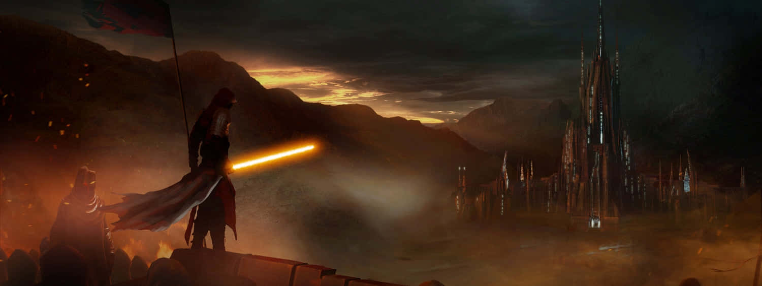 Epic_ Sci Fi_ Battle_ Scene Wallpaper